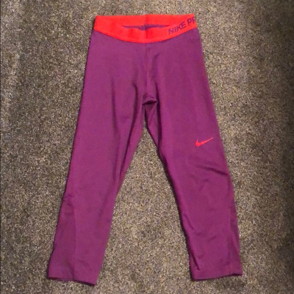 Nike pro work out leggings